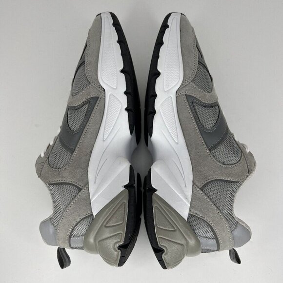 H&M Beige/Taupe Mesh & Suede Womens Size 10 Lace-Up Walking/Athletic Sneakers - Picture 6 of 9